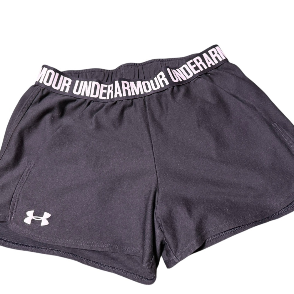 Under Armour Black Training Shorts With Pockets